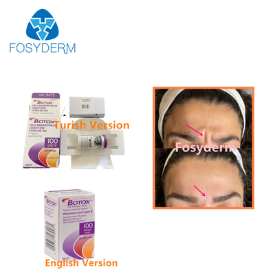 100units Botulinum Toxin Allergan Remove Facial Wrinkles Injection Botox Type A