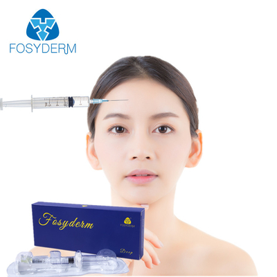 Cross Linked Hyaluronic Acid Gel Filler Lidocaine For Removing Facial Wrinkle 1ml