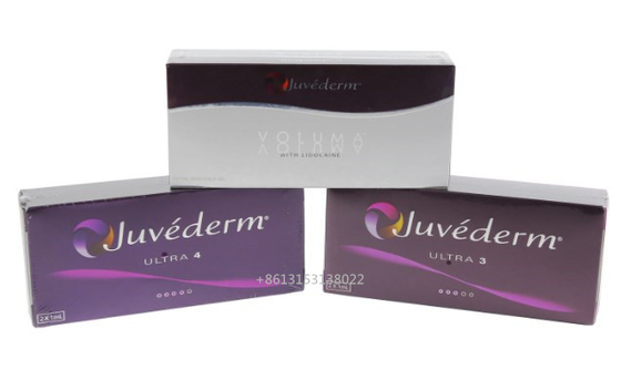 Juvederm Ultra 3 Ultra 4 Voluma Injection Facial Filler 2* 1ml For Nasolabial Fold