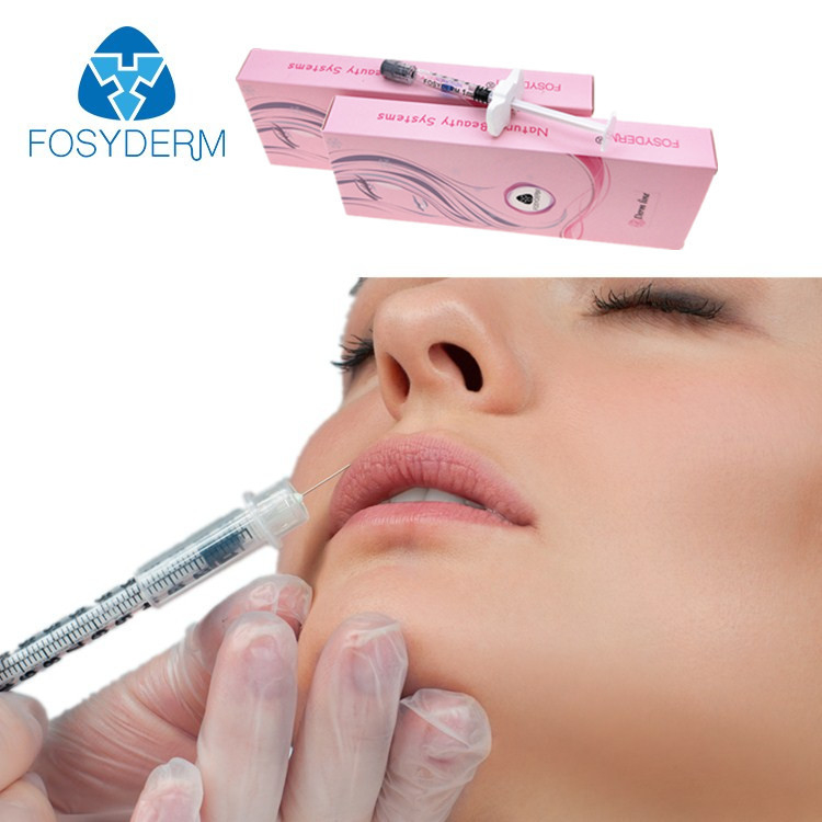 Transparent Dermal Lip Fillers For Lip Plump , Hyaluronic Acid Lip Fillers