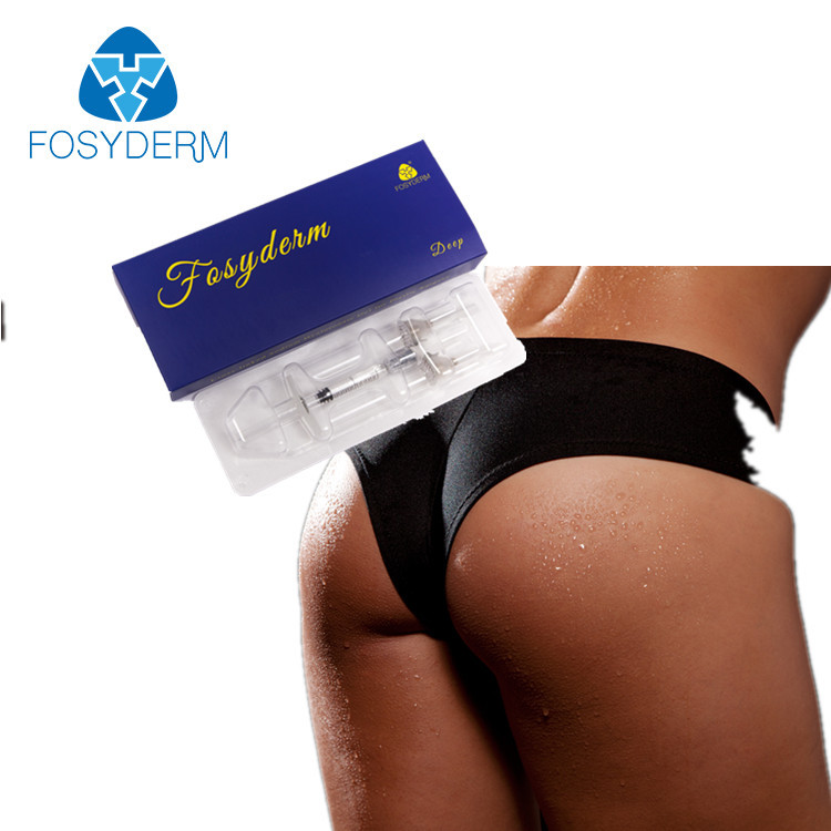 Cross Linked Hyaluronic Acid Dermal Filler For Buttocks Enlargement Long Lasting