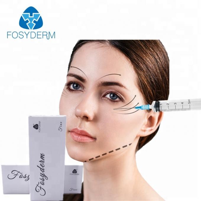2ml Hyaluronic Acid Filler For Forehead Wrinkles , Dermal Injectable