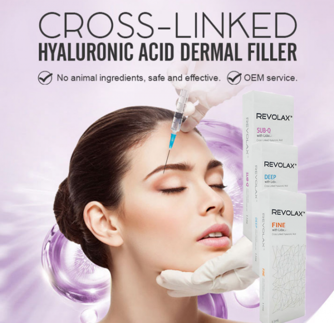 Revolax Injectable HA Dermal Filler Hyaluronic Acid Lip Enhancement