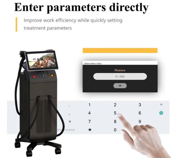 Powerful New 808nm Ice Diodo Trio 3 Wave Diode Laser 810nm Depilation 808 Nm Hair Removal 3 Waves Titanium Medical Machi 0