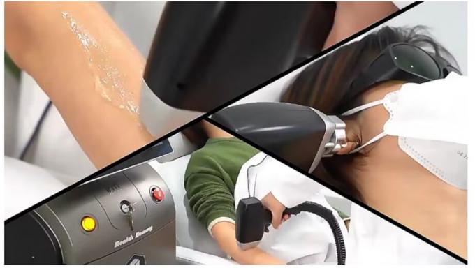 Powerful New 808nm Ice Diodo Trio 3 Wave Diode Laser 810nm Depilation 808 Nm Hair Removal 3 Waves Titanium Medical Machi 2