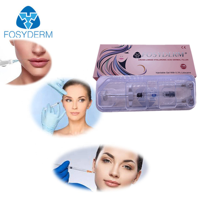 Fosyderm CE Hyaluronic Acid Cross Linked Dermal Filler For Lips Up 24mg/Ml