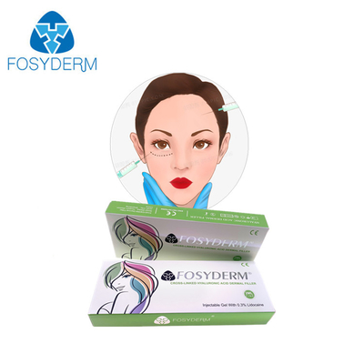 Fosyderm CE Hyaluronic Acid Cross Linked Dermal Filler For Lips Up 24mg/Ml