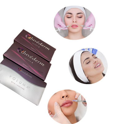 Juvederm Hyaluronic Acid Facial Filler 2x1ml Ultra3 Ultra4 Voluma Injection