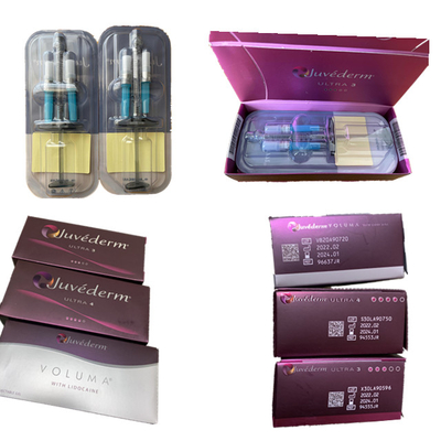 Juvederm Face Care Hyaluronic Acid Dermal Filler Injectable 2x1ml