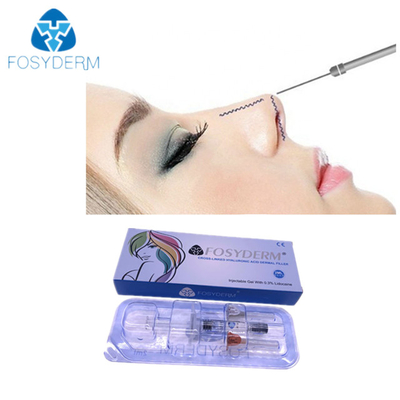 Hyaluronic Acid Dermal Nose Filler Injection 1ml 2ml For Female Using