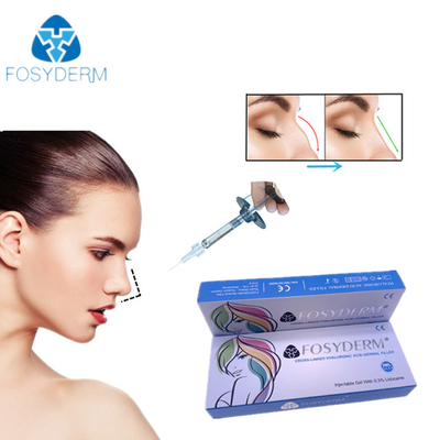 Hyaluronic Acid Dermal Nose Filler Injection 1ml 2ml For Female Using