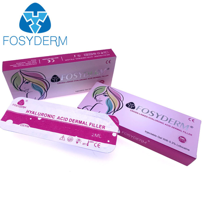 2ml Fosyderm Dermal Filler Hyaluronic Acid For Lips Enhancement