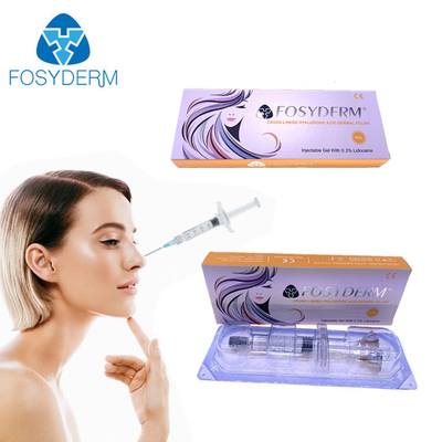 5ml Hyaluronic Acid Fosyderm  Dermal Filler Injection For Lips Nose