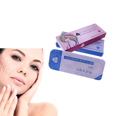 Crosslinked 1ml Hyaluronic Acid Dermal Filler Sodium Injection