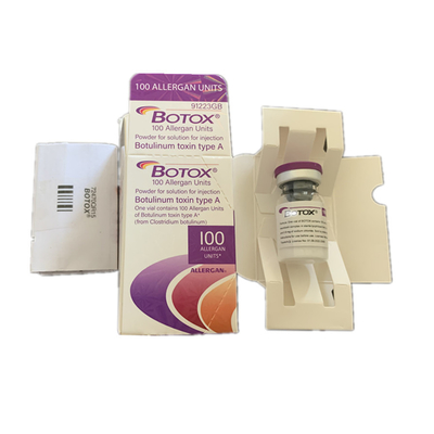 White Allergan 100iu Botox Injection For Facial Botulinum Toxin