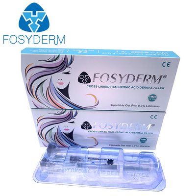Fosyderm 1ml Derm Hyaluronic Acid Dermal Filler Lips Plumper Injection