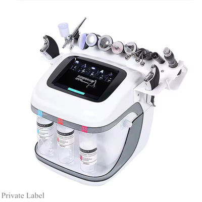 8 Handles Oxygen Meter Dermabrassion Machine In Water Deep Cleansing Skin Hydrating And Moisturizing