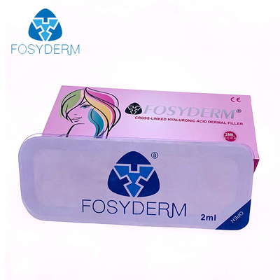 Fosyderm 2ml Hyaluronic Acid Gel Dermal Filler Injections For Facial Nose Skin Care