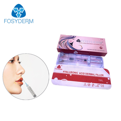 2ml Hyaluronic Acid Dermal Filler For Wrinkle Smoothing On Face Chin Cheek Lips And Body