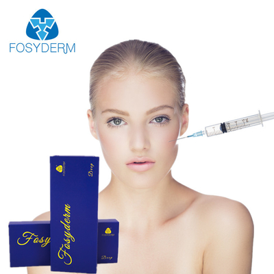 Removing Nasolabial Folds Injectable Dermal Filler With Syringe And Two Needles