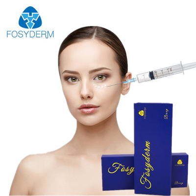Removing Nasolabial Folds Injectable Dermal Filler With Syringe And Two Needles