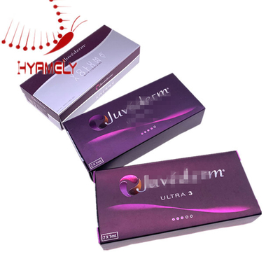 Transparent Juvederm Ultra 3 Lips Filler Hyaluronic Acid Dermal Filler for Face and Body