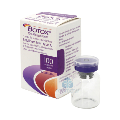Long Lasting 100 Units Allergan Pure Botulinum Toxin For 3-6 Months Duration And Mild Pain Level