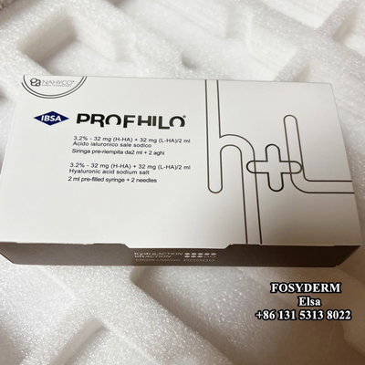 Transparent Profhilo Skin Booster Hyaluronic Acid Dermal Filler One Syringe Per Box Syringe Included