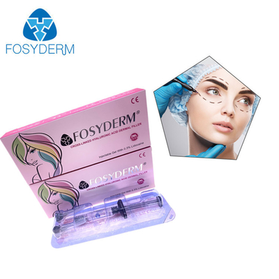 Hyaluronic Acid Dermal Filler 24mg/ml for Face Lips Cheek Chin