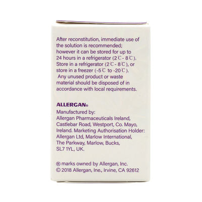 High quality Allergan  100units Botulinum toxin powder