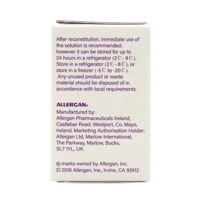 High quality Allergan botox 100units Botulinum toxin powder
