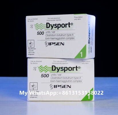 Dysport for Anti wrinkles Botox Botulinum toxin injection Dysport 500units