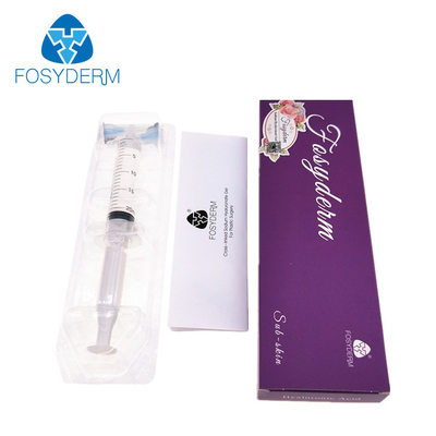 CE ISO Hyaluronic Acid Gel Injectable Subskin 20ml For Breasts And Buttocks