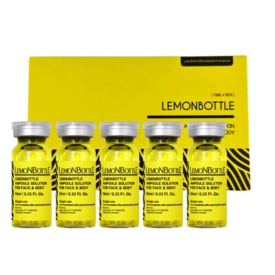 Lemon bottle Injectable Mesotherapy Serum 10ml For Fat Dissolve