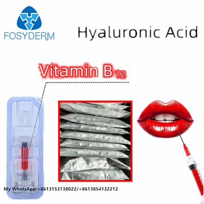 Red Lip Filler with Vitamin B12 Injection Hyaluronic acid Filler Beauty Lip enlargement 1ml