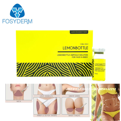 Lemon Bottle Fat Dissolving for Body Lemon Bottle Solution Lipolysis Lose Weight Slimming