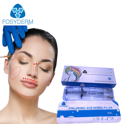 OEM/ODM Acido Hialuronico Ha Dermal Filler Cross Linked Deeper for Cheek Nose Chin Filling