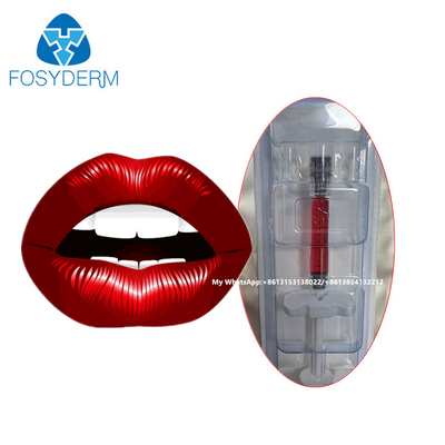 Red Lip Filler Hyaluronic Acid Dermal Filler Injection With Vitamin B12 For Lip 1ml