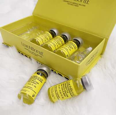 Fat Dissolving Injections 5 Vials X 10ml Lemon Bottle For Weight Loss Body Slimming Injections