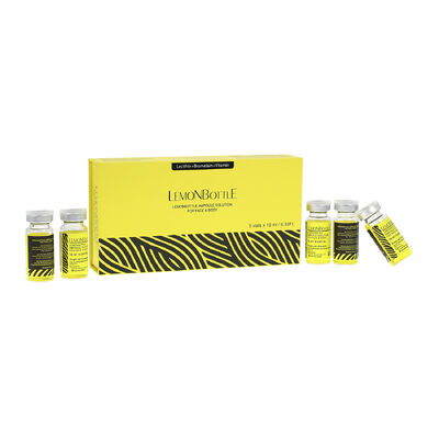 Dissolving Fat with Lemon Bottle Lipolysis Solution Slimming Injection