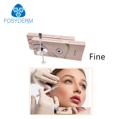 Fosyderm Cross Linked HA Filler 2ml Fine Line Hyaluronic Acid For Eye Wrinkles