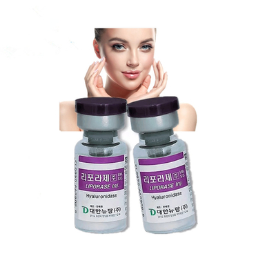 Korea Hyaluronidase Solution Dissolves HA Dermal Filler Liporase Injection