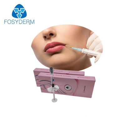 Cross Linked 2ml Lip Augmentation Injections Dermal Filler With 0.3% Lido