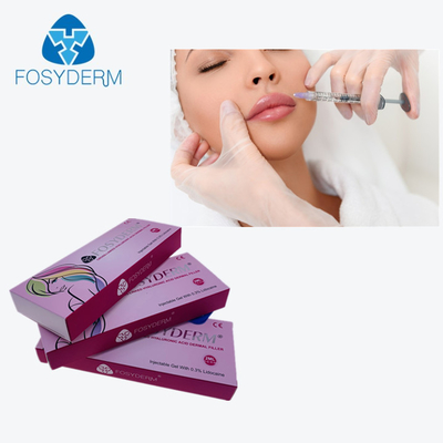 Cross Linked HA Dermal Filler 2Ml Derm To Achieve Lips Enhancement By Inject