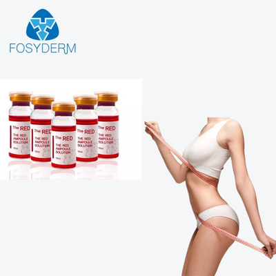 Melting Fat By Injecting The Red Lipolytic Solution 10Ml Each Vial