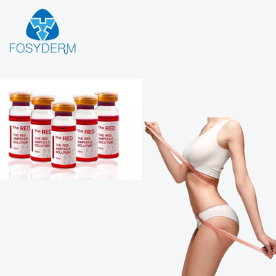 Melting Fat By Injecting The Red Lipolytic Solution 10Ml Each Vial