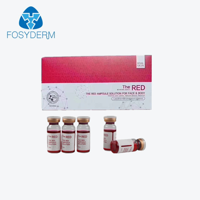Melting Fat By Injecting The Red Lipolytic Solution 10Ml Each Vial
