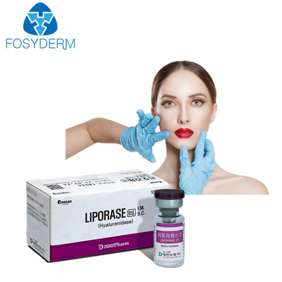 1500 IU HA Dermal Filer Dissolves Hyaluronidase Solution Liporase Injection