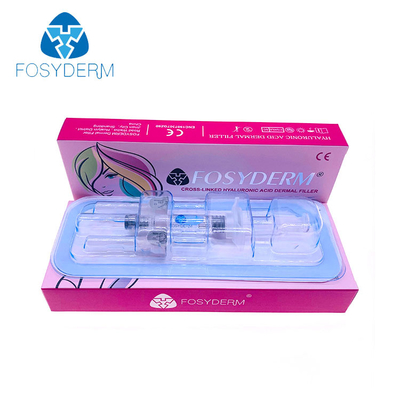 Fosyderm 2ml Cross Linked Hyaluronic Acid Dermal Filler Lip Facial Injections