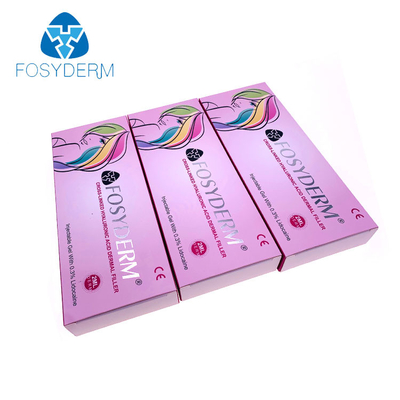 Fosyderm Hyaluronic Acid Dermal Filler HA Gel For Lips Nose